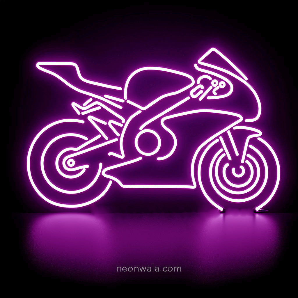 Bike Neon Light pink color