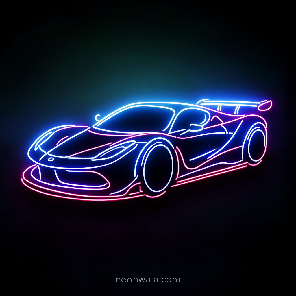 Car Neon Light ferrari neon sign