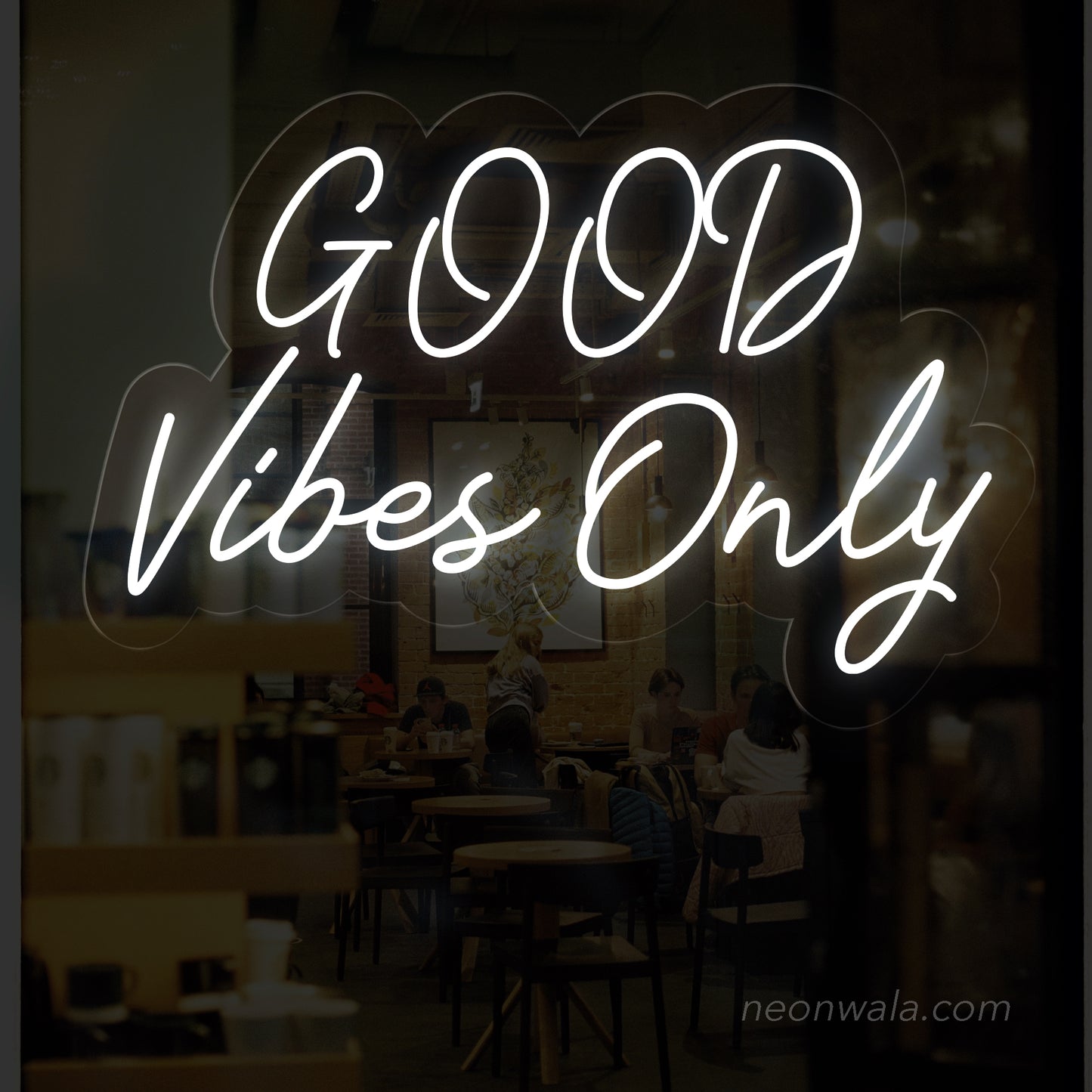 Good Vibes Only Neon Sign