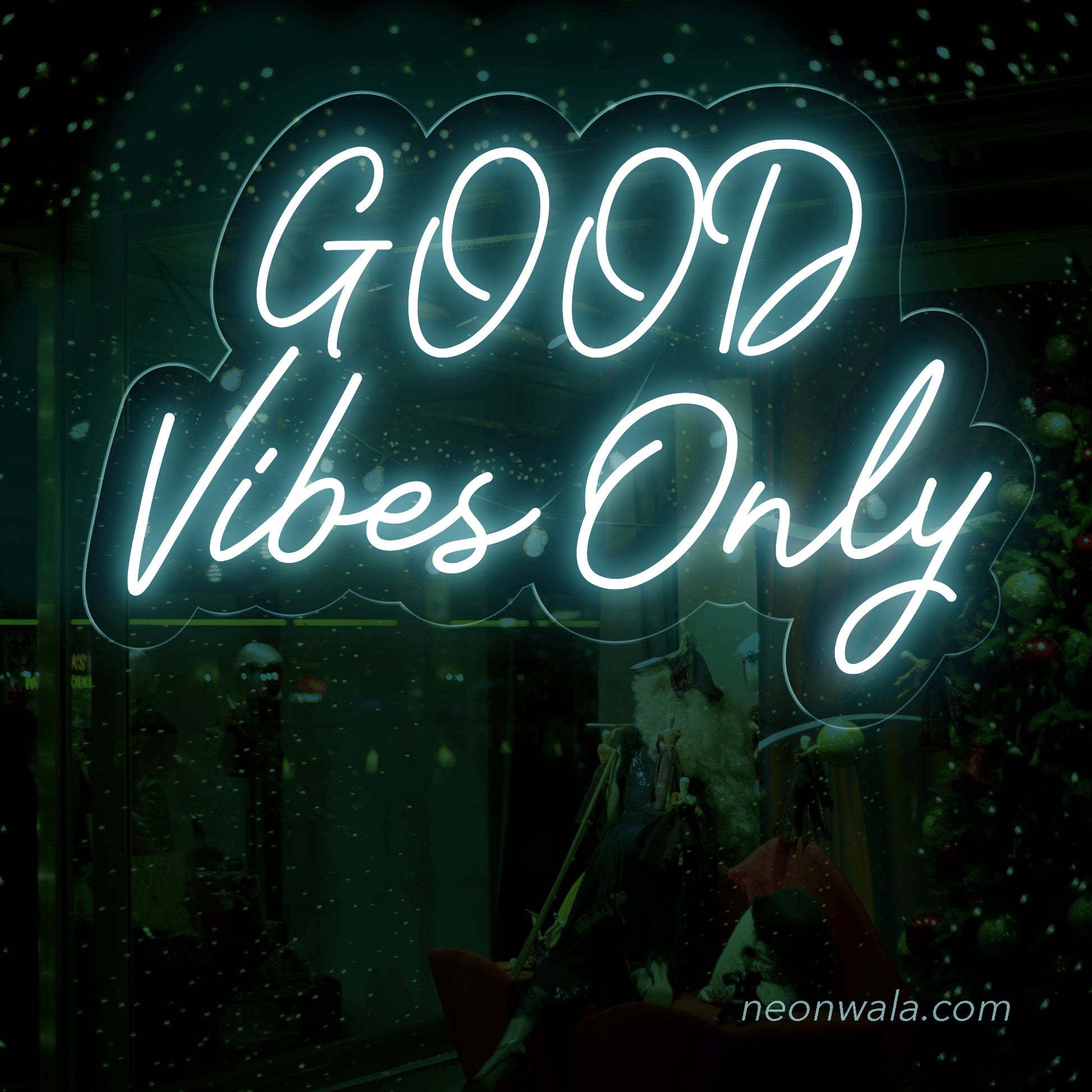 Good Vibes Only Led Neon Sign