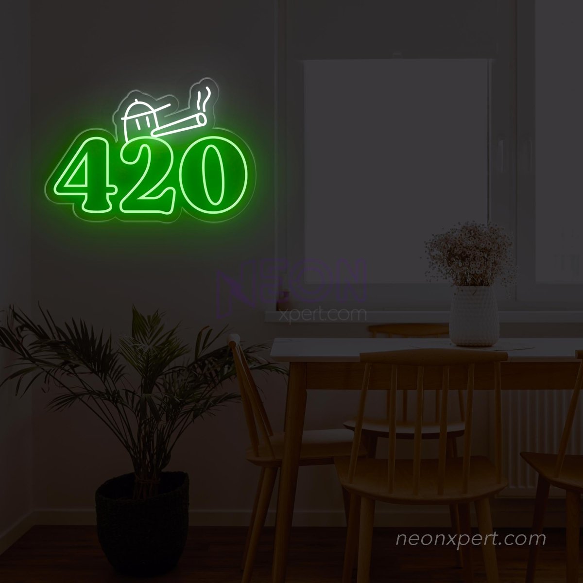 420 Weed LED Neon Sign – Stylish Cannabis-Inspired Lighting Decor - NeonXpert