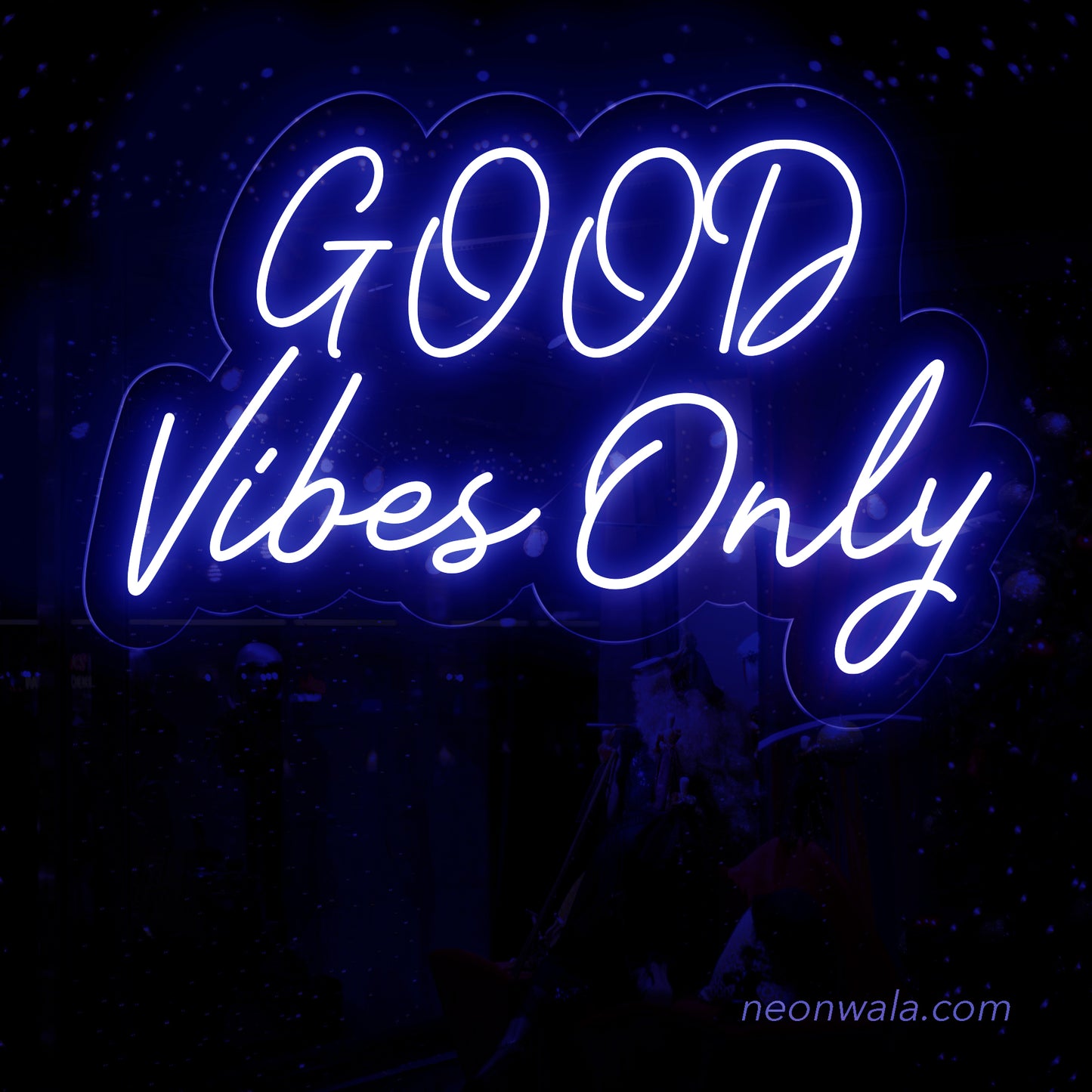 good vibes only led light