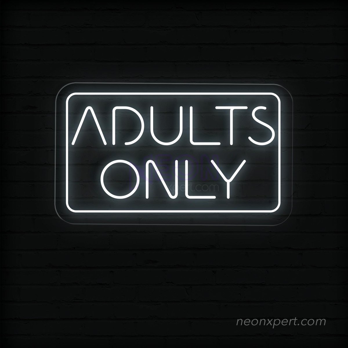 Adults Only Neon Sign | LED Neon Light - NeonXpert