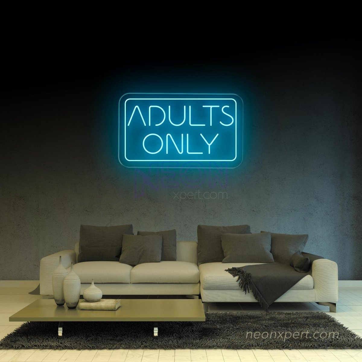 Adults Only Neon Sign | LED Neon Light - NeonXpert