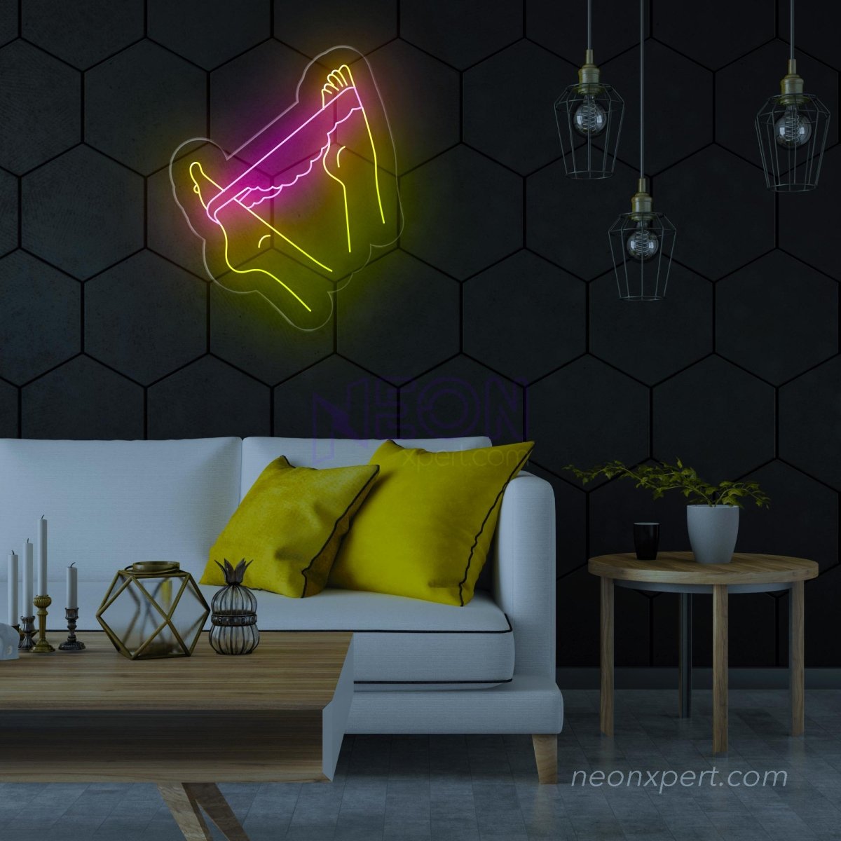 Aesthetic Female Body Neon Sign Sexy Girl Led Light for Contemporary Spaces - NeonXpert