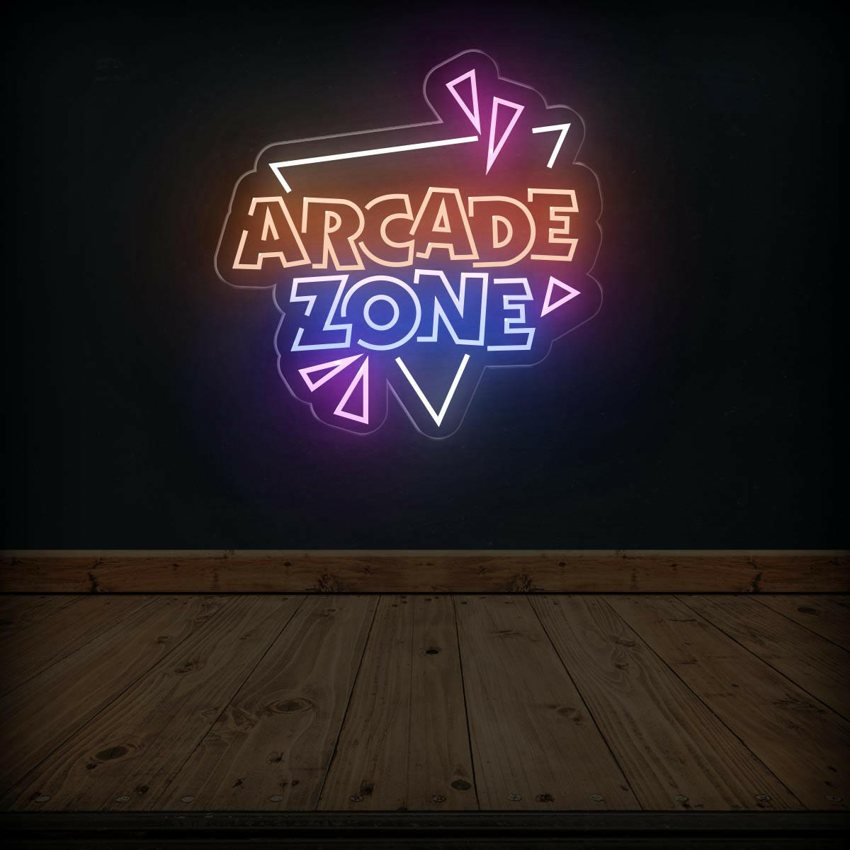 Arcade Zone Neon Sign for Game Rooms and Decor - NEONXPERT