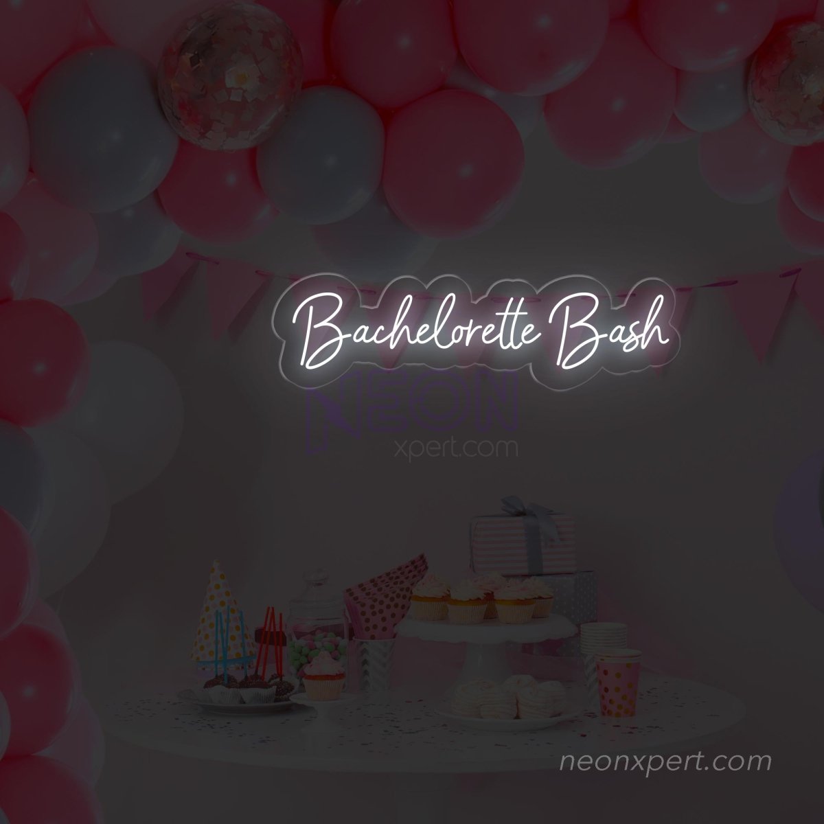 Bachelorette Bash LED Neon Sign - Perfect Party Highlight | Fun & Stylish Decor - NeonXpert