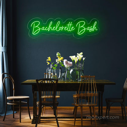 Bachelorette Bash LED Neon Sign - Perfect Party Highlight | Fun & Stylish Decor - NeonXpert