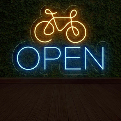 Bicycle Neon Open Sign - NEONXPERT