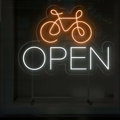 Bicycle Neon Open Sign - NEONXPERT