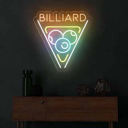 Billiard Neon Sign: Eye-Catching Addition to Your Game Room - NEONXPERT