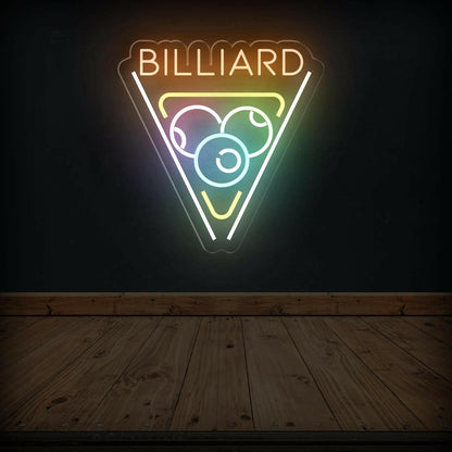 Billiard Neon Sign: Eye-Catching Addition to Your Game Room - NEONXPERT