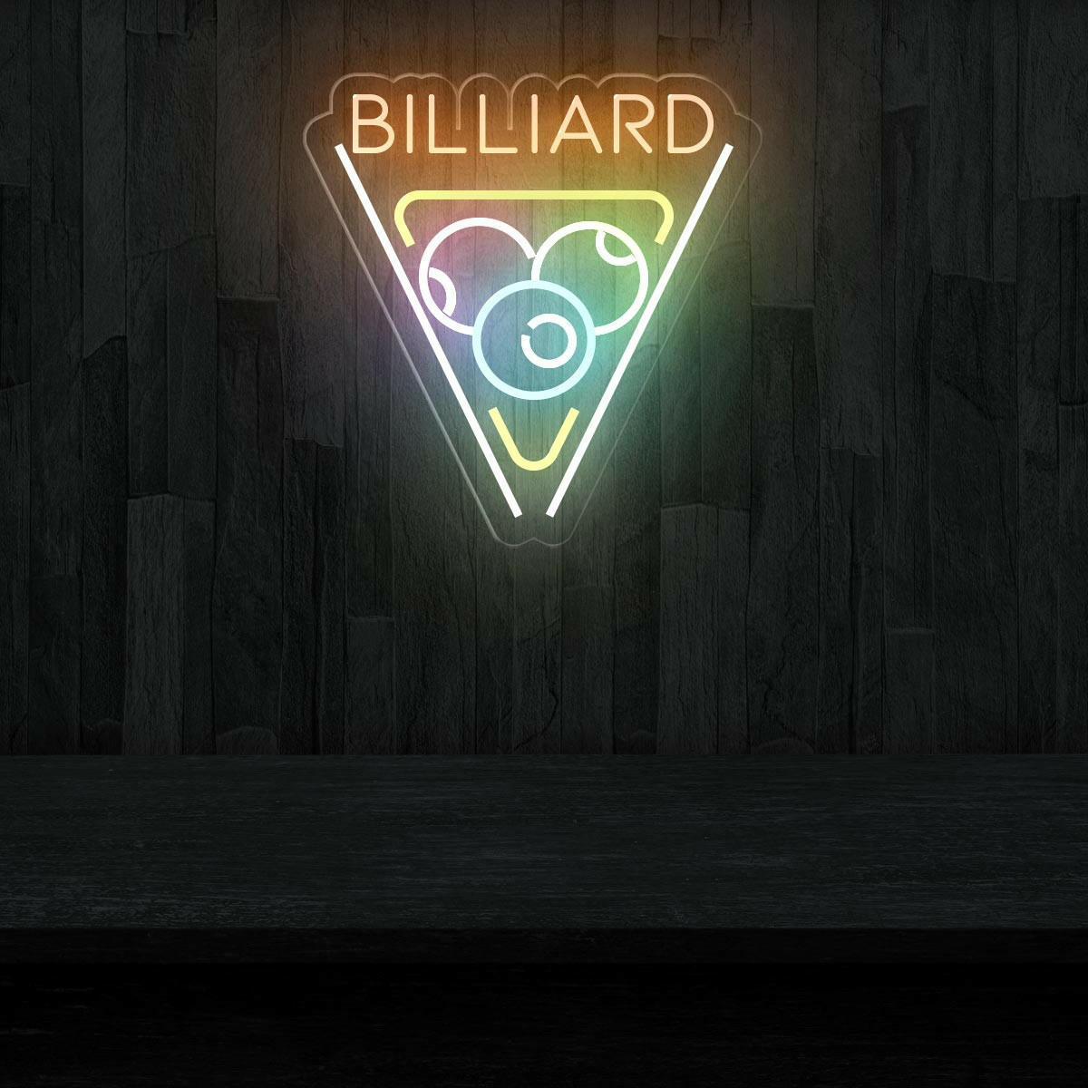 Billiard Neon Sign: Eye-Catching Addition to Your Game Room - NEONXPERT