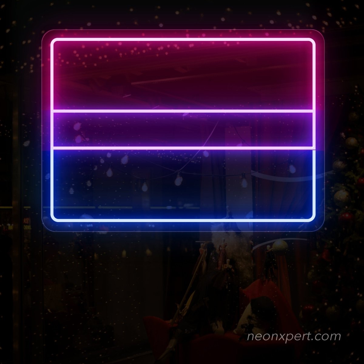 Bisexual Flag Neon Sign - NeonXpert