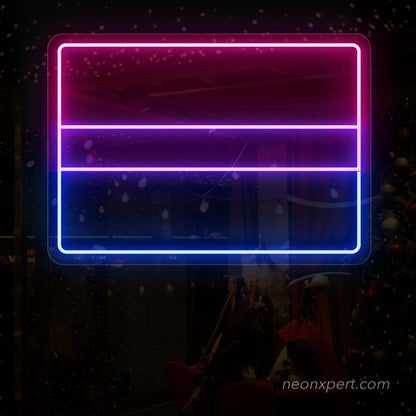 Bisexual Flag Neon Sign - NeonXpert