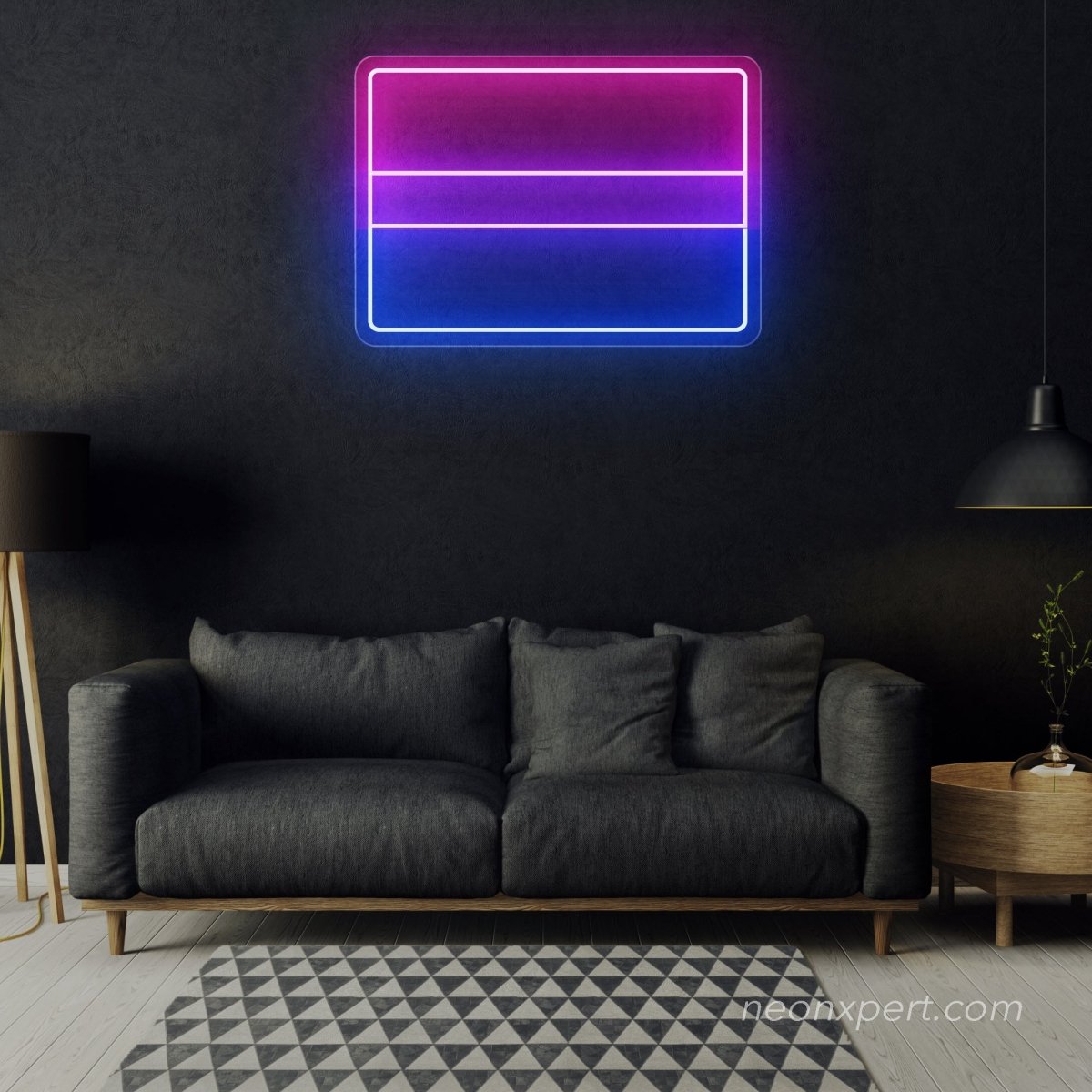 Bisexual Flag Neon Sign - NeonXpert